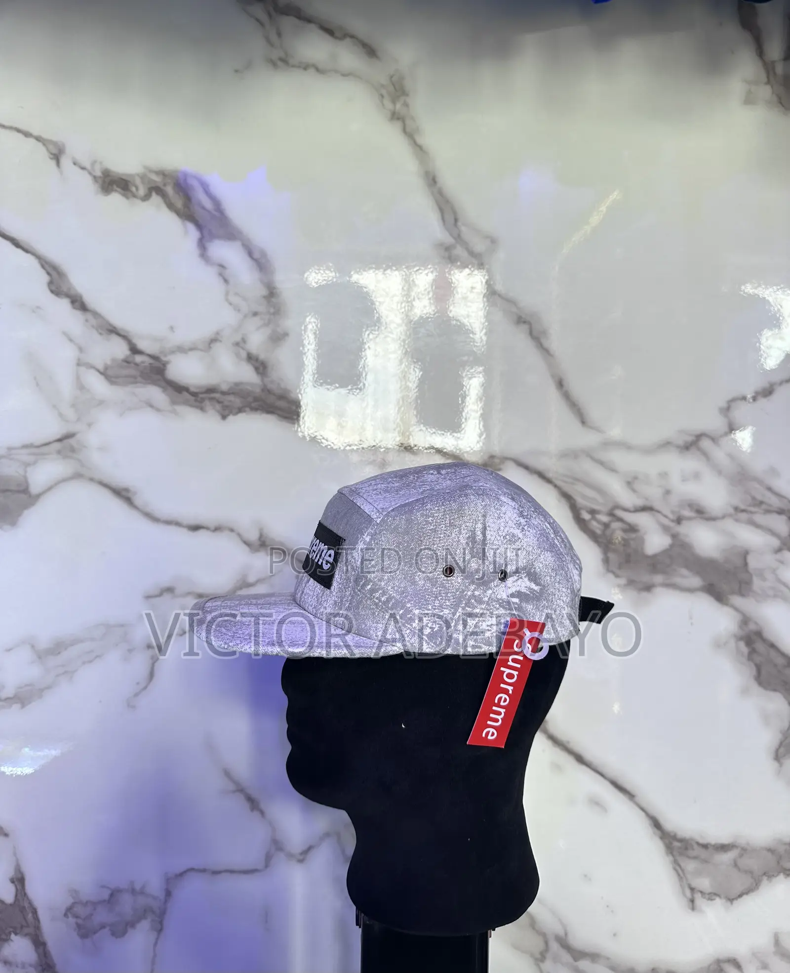 Supreme Panel Cap, Vintage Wash