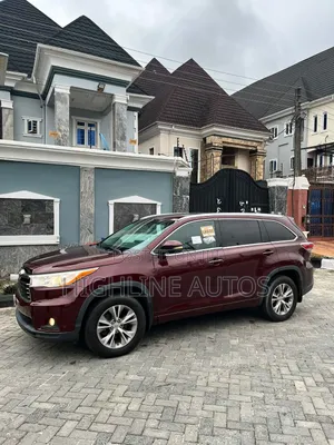 Toyota Highlander 2015 Burgundy