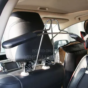 Stainless Steel Car Headrest Hanger Premium Vehicle Storage Accessory