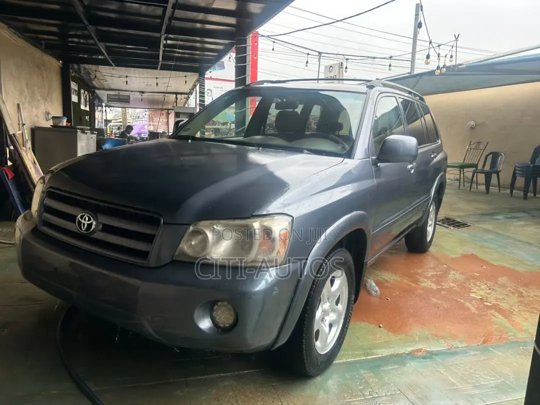 Toyota Highlander 2004 Blue