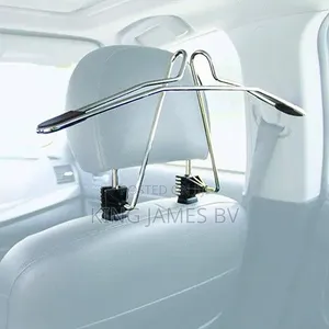 Luxury Stainless Steel Headrest Coat Hanger – Car Interior Upgrade