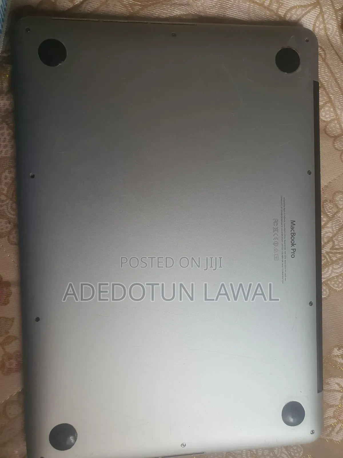 Laptop Apple MacBook Pro 2015 8GB Intel Core i5 SSD 256GB