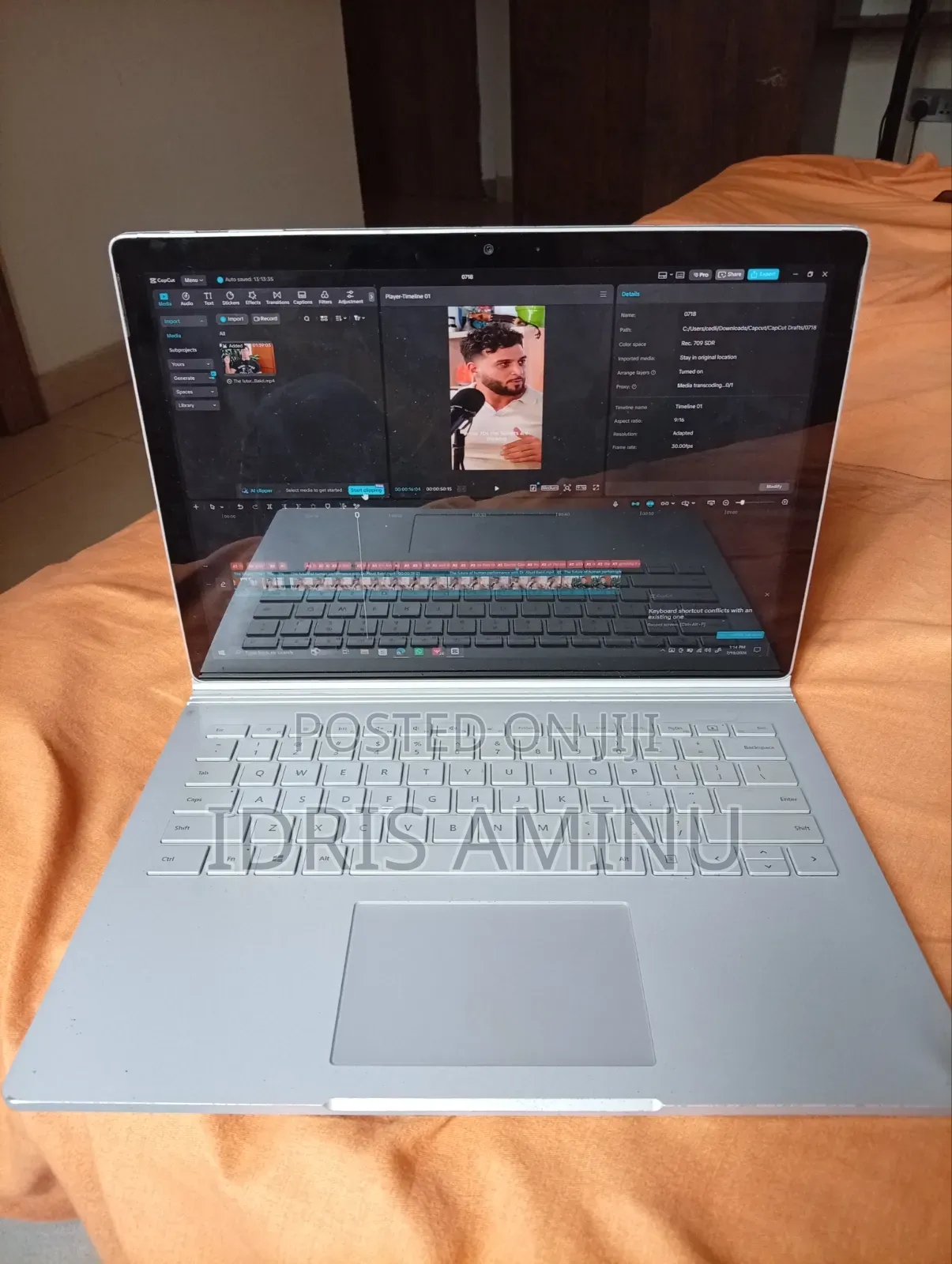 Laptop Microsoft Surface Book 2 8GB Intel Core i5 SSD 256GB