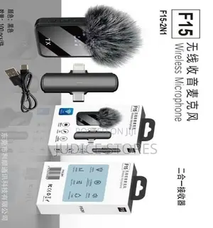 F15 2in1 Wireless Microphone With Noise Cancellation