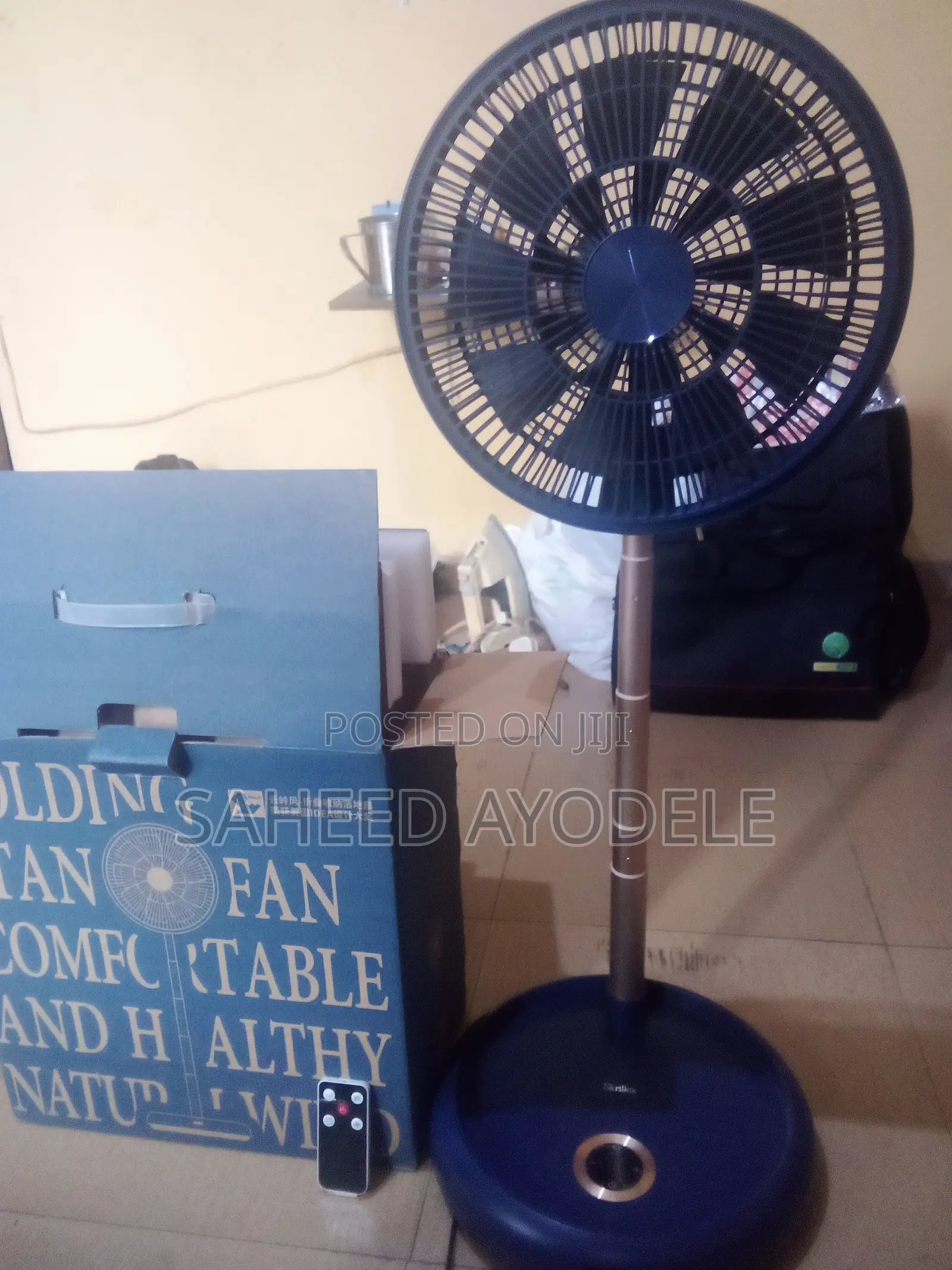 Foldable Rechargeable Fan