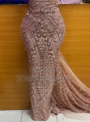 Hand Beaded Lace