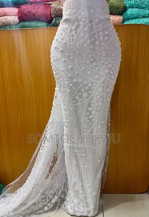 Hand Beaded Lace