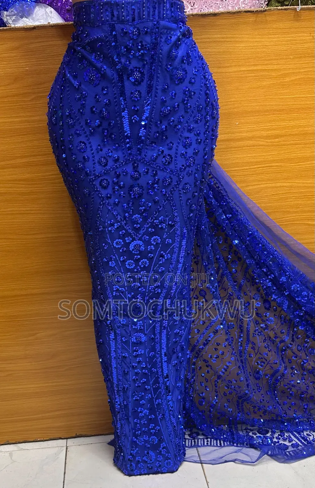 Hand Beaded Lace