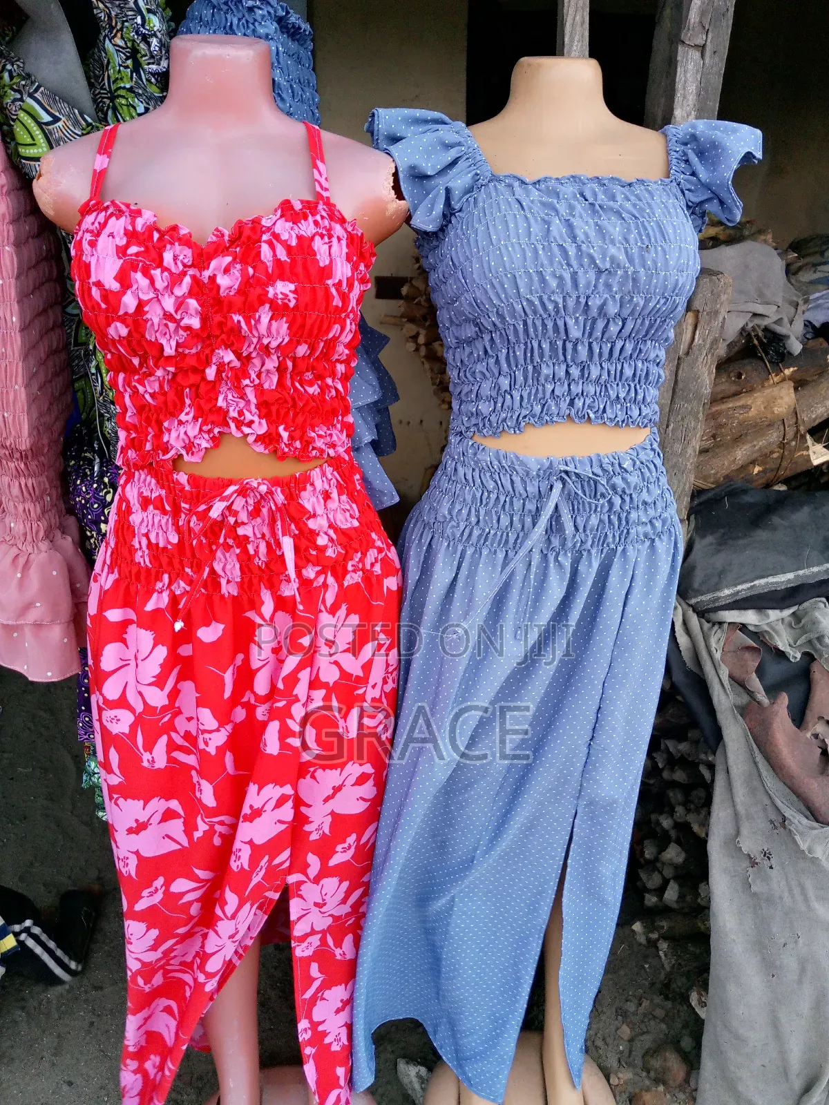 Smoky Top and Skirts