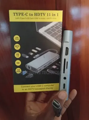 11 in 1 Multiport Hub Docking Station - Expand Instantly