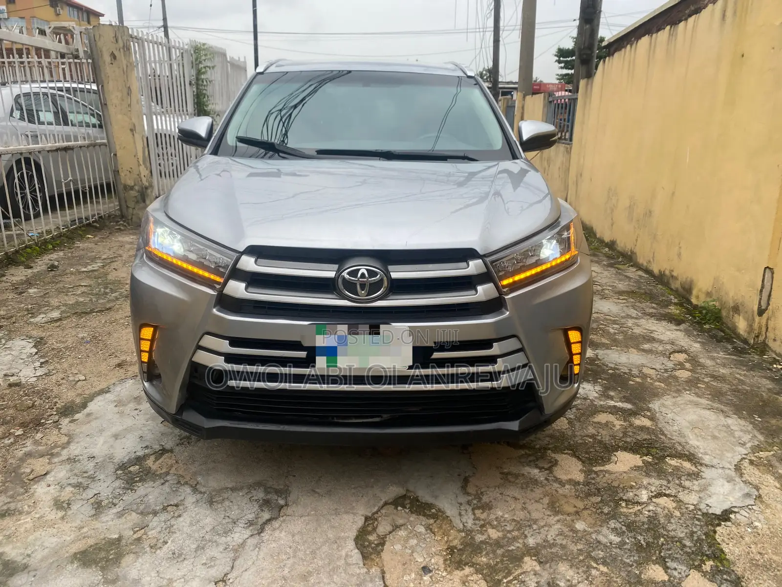Toyota Highlander 2015 Silver