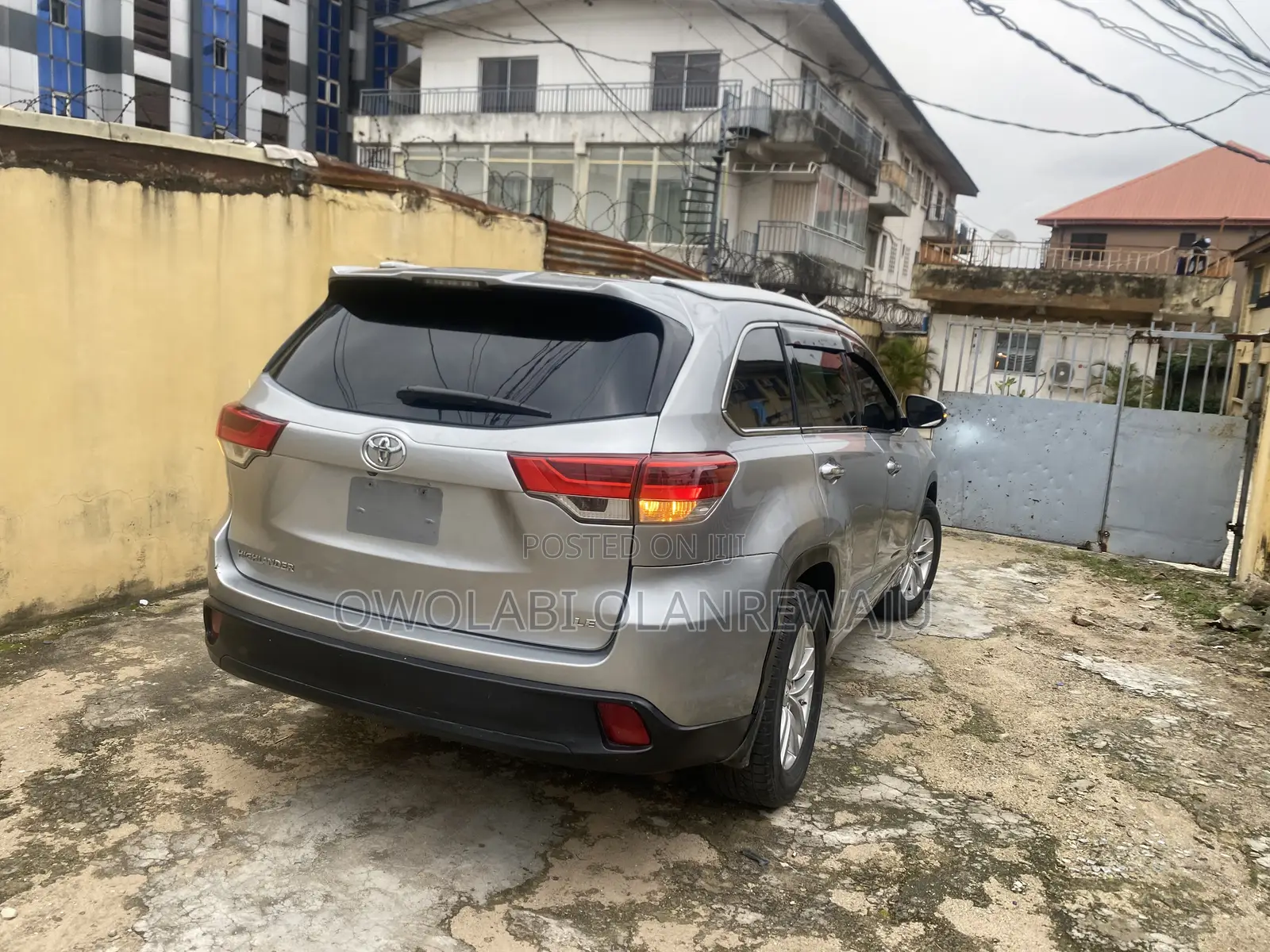 Toyota Highlander 2015 Silver