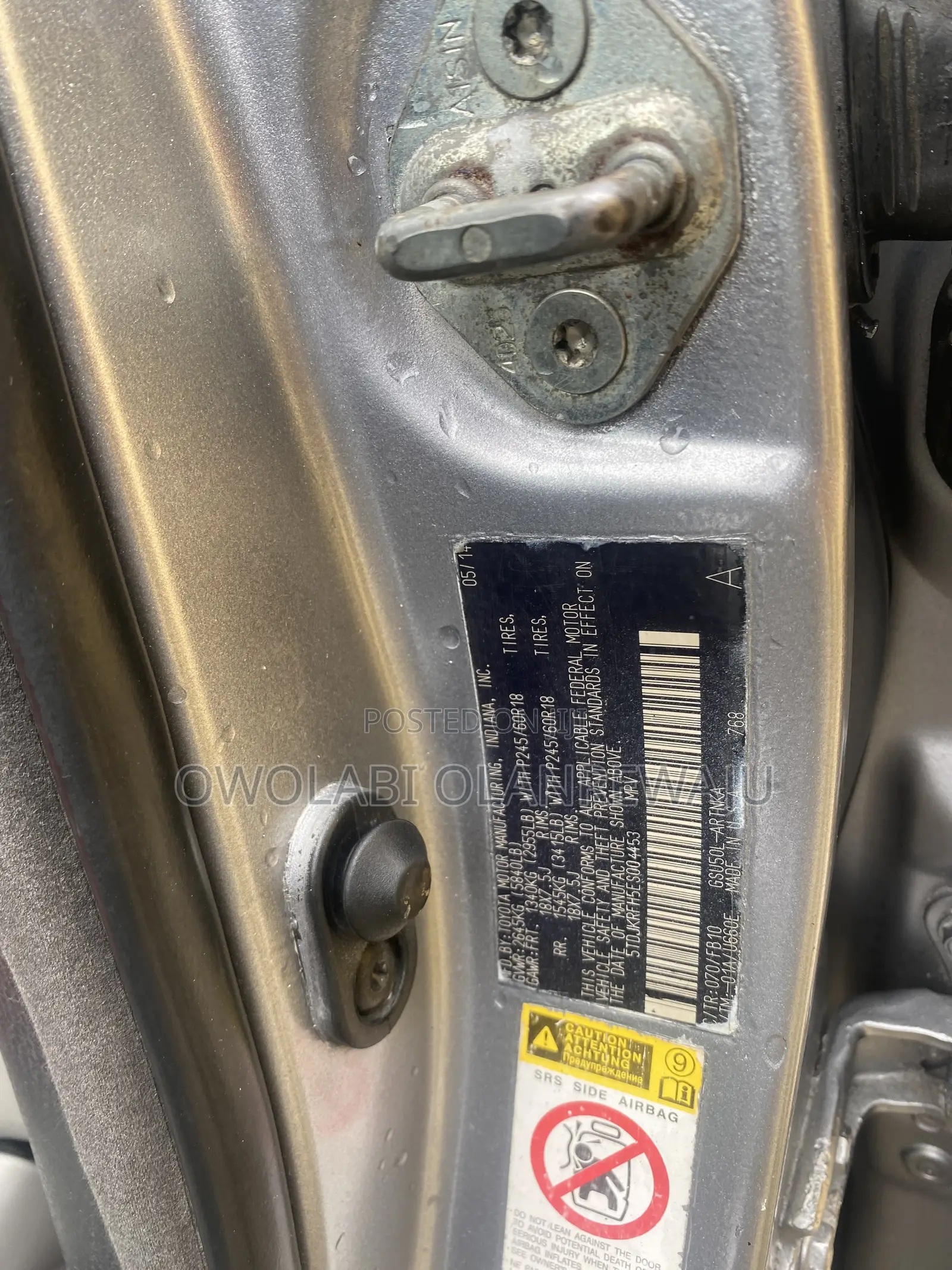 Toyota Highlander 2015 Silver