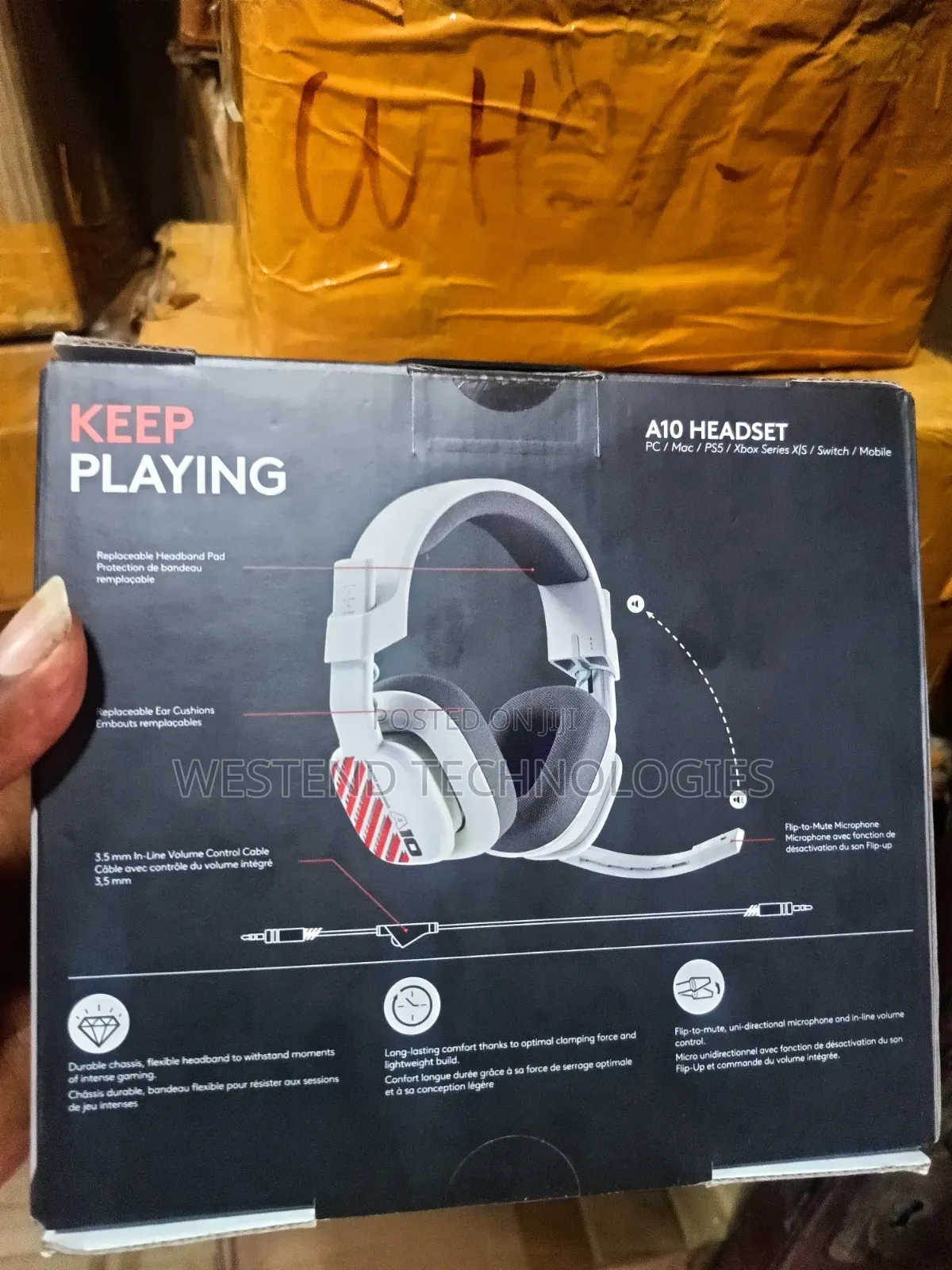 Logitech Astro A10 Gen 2 Gaming Headset