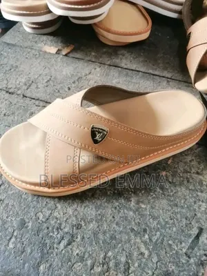 Boss Men's Slippers by Blessed Footprint