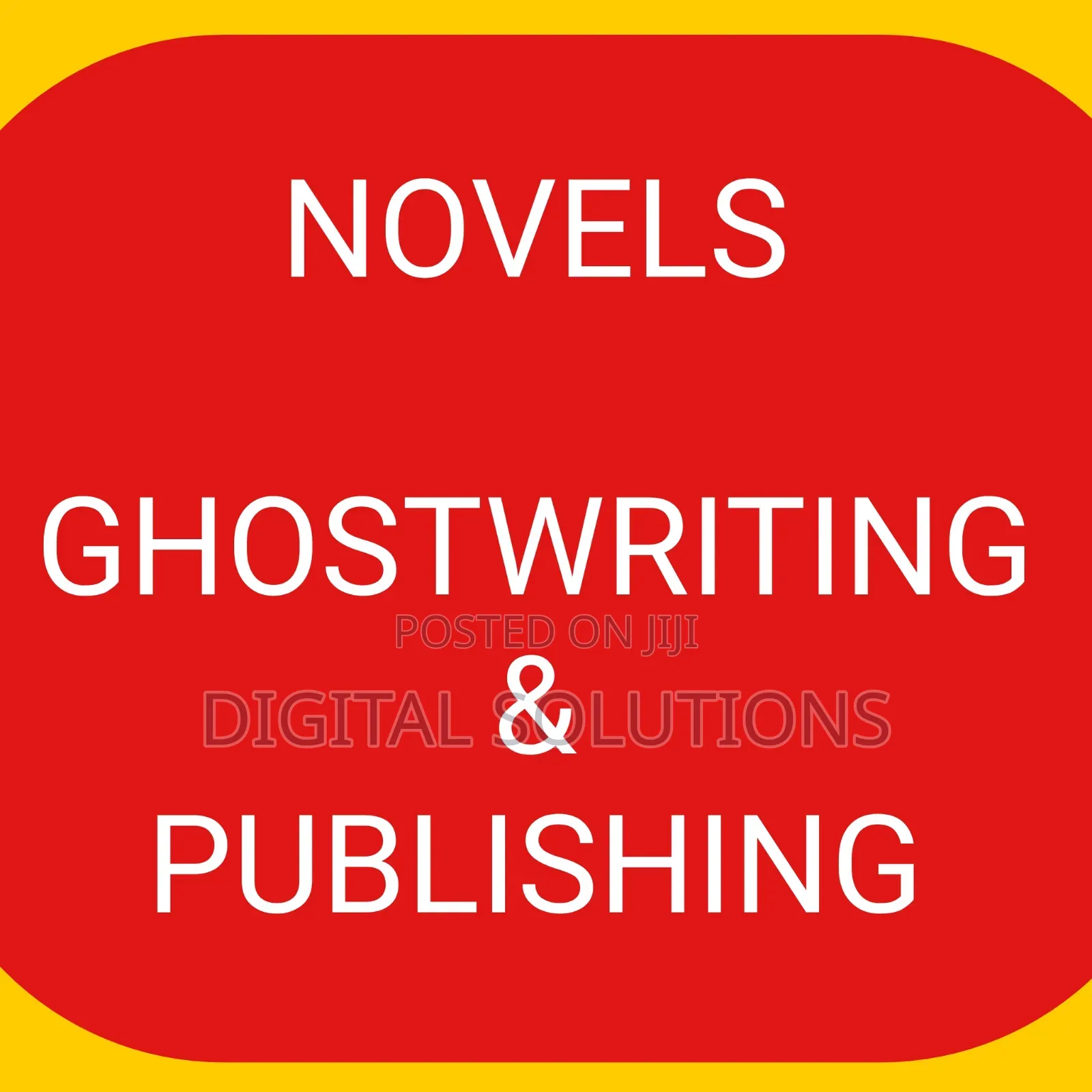 Specialized Novels Ghostwriting and Publishing.