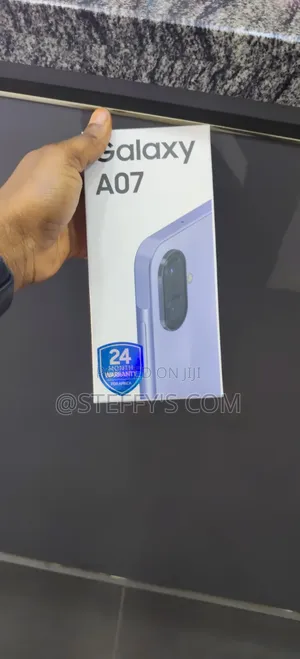 New Samsung Galaxy A07 4G 128 GB Black