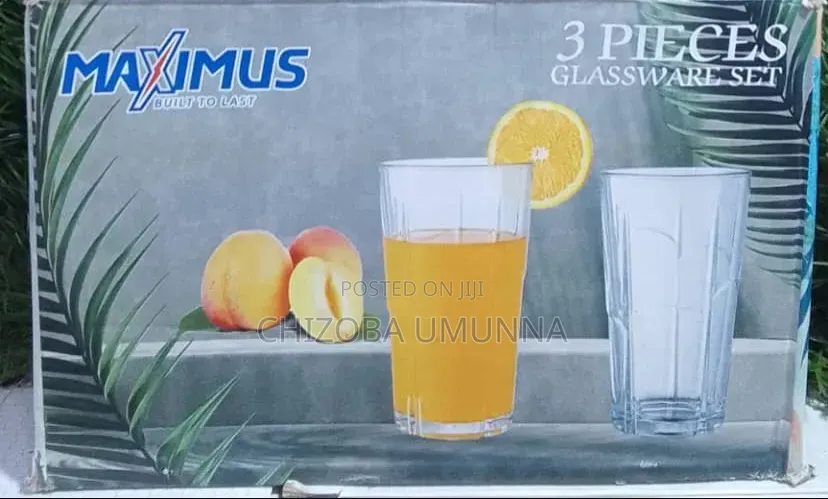 Glass Cup 3 PCS