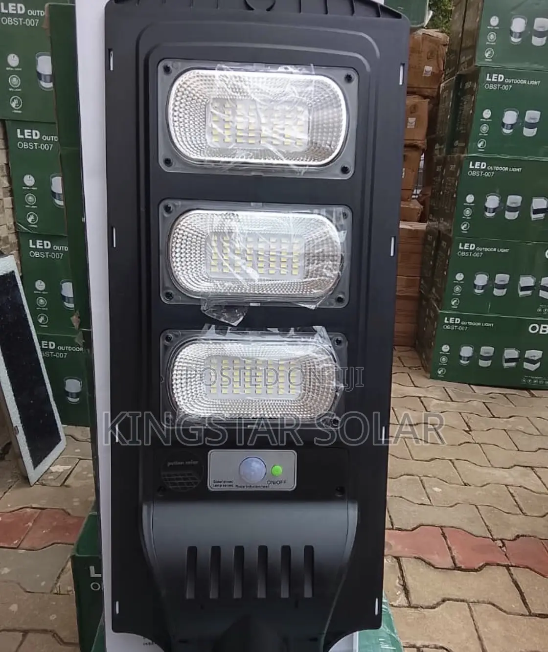 300w 3 Eye Bulb All in One Street Light
