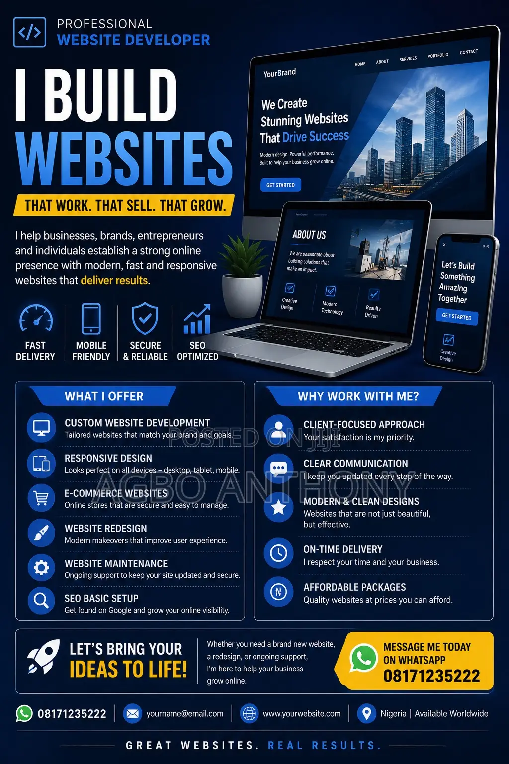 Professional Website Developer