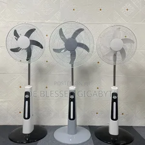 16" Solar Rechargeable Fan