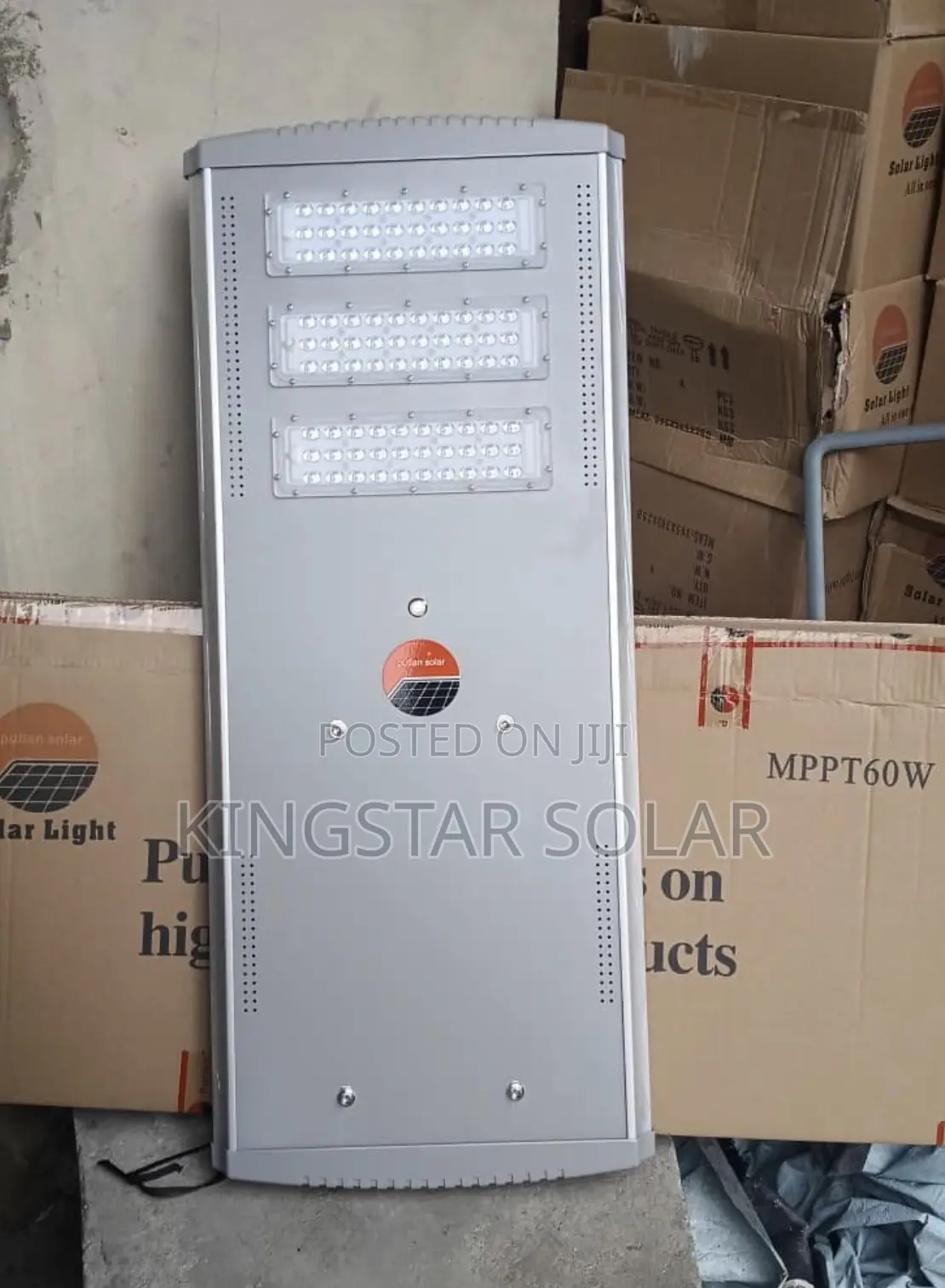 60w PUTIAN Solar All in One Solar Streetlight