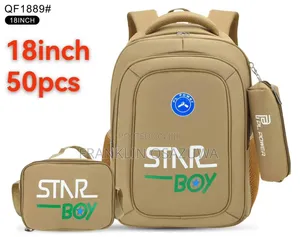 PL POWER Star Boy 3-in-1 18-Inch School Backpack Set With Lunch Bag