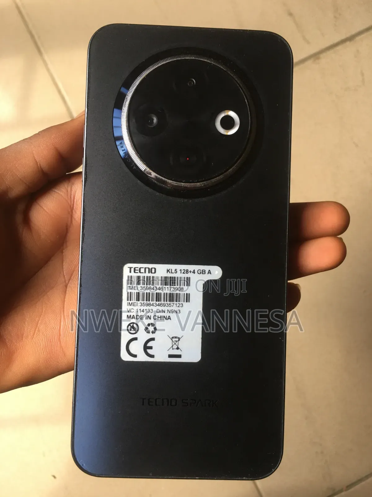 Tecno Spark 30C 128 GB Black