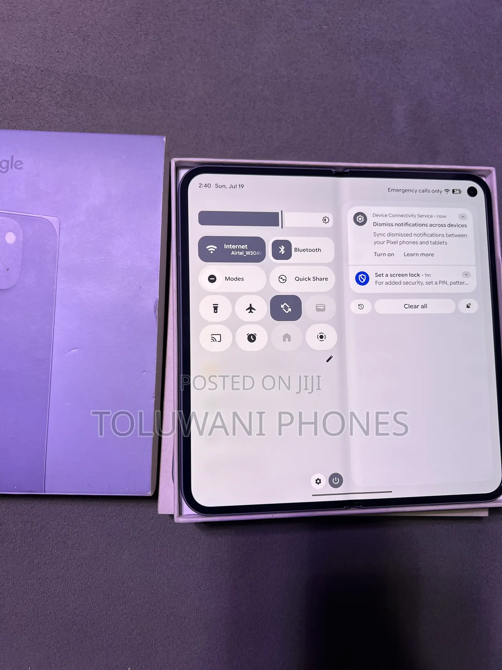 Google Pixel 10 Pro Fold 256 GB Blue