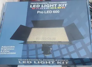 Professional Photo Video Led Light Kit Pro Led 600 With Tripod