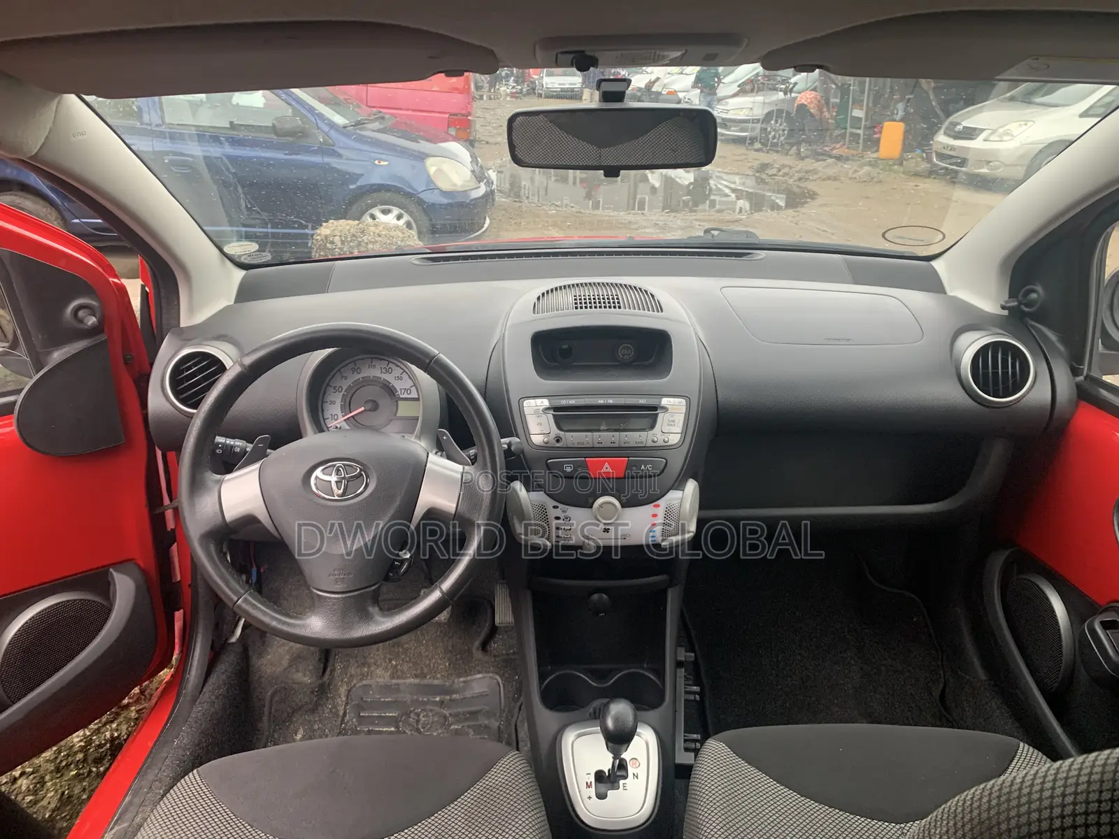 Toyota Aygo 2013 Red