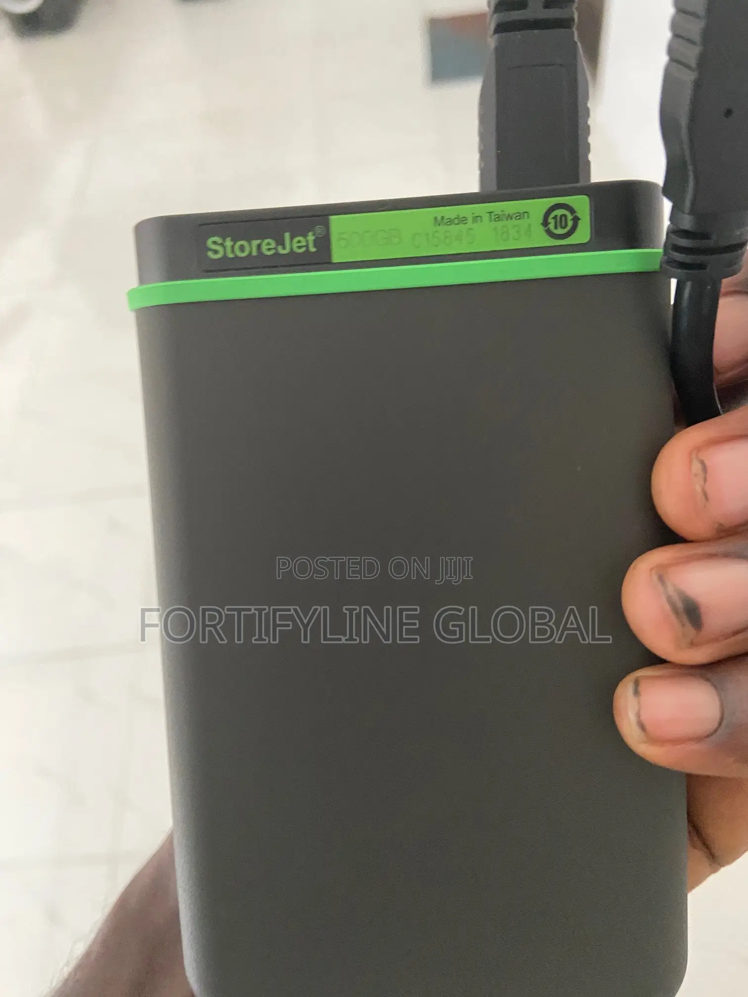 A One Time Used Transcend HDD 500gb Hard Drive