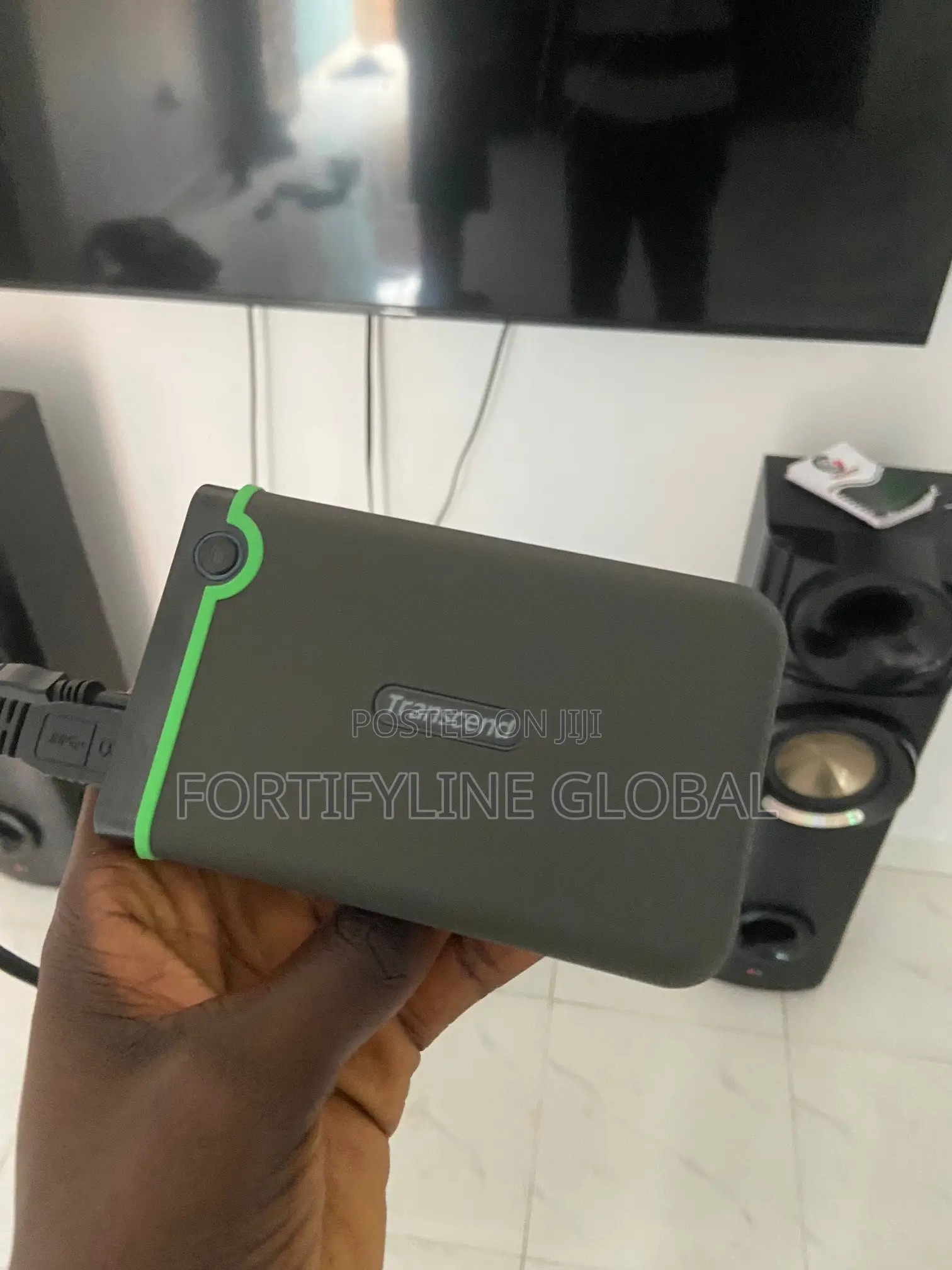 A One Time Used Transcend HDD 500gb Hard Drive