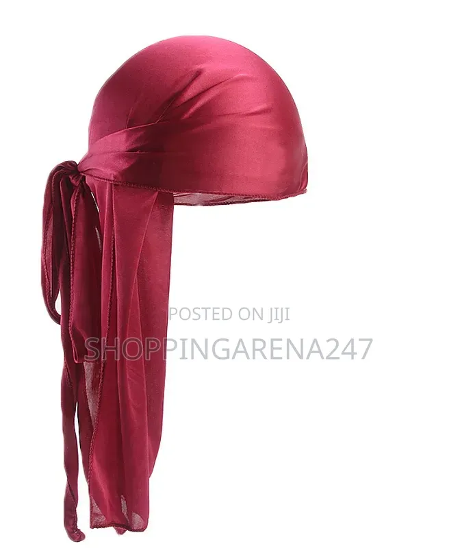 Premium Plain Silky Durags( Available in Wholesale Too!)