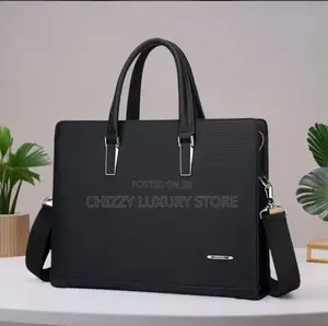 Emporio Armani Quality Luxury Men Genuine Leather Laptop Bag