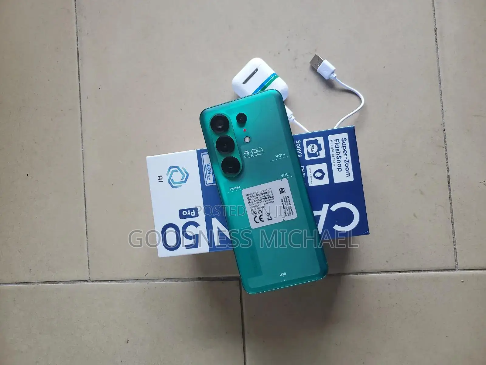 Tecno Camon 50 256 GB Green