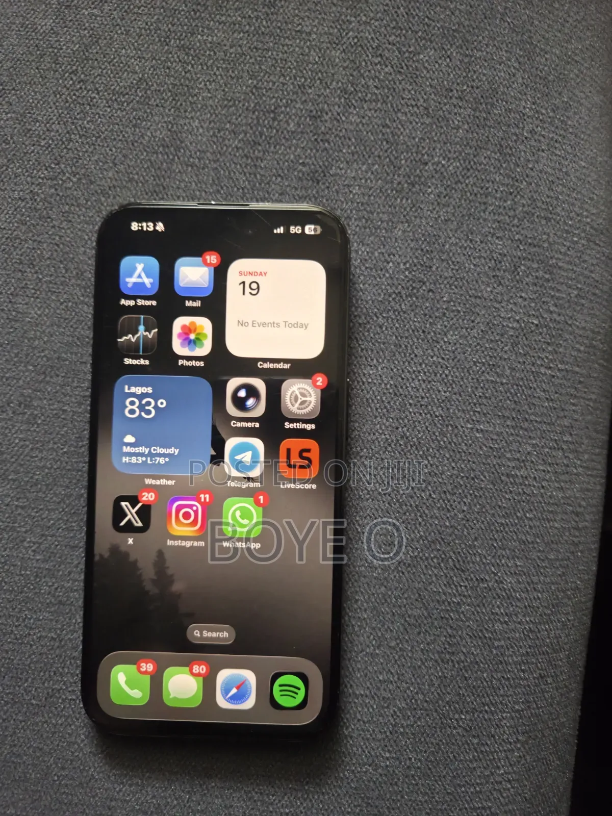 Apple iPhone 15 Pro 128 GB Black