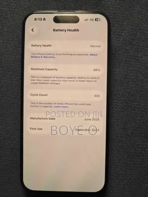 Apple iPhone 15 Pro 128 GB Black