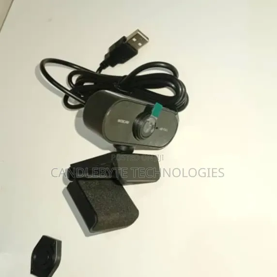 1080P USB Webcam With Microphone Clear Video for Meetings