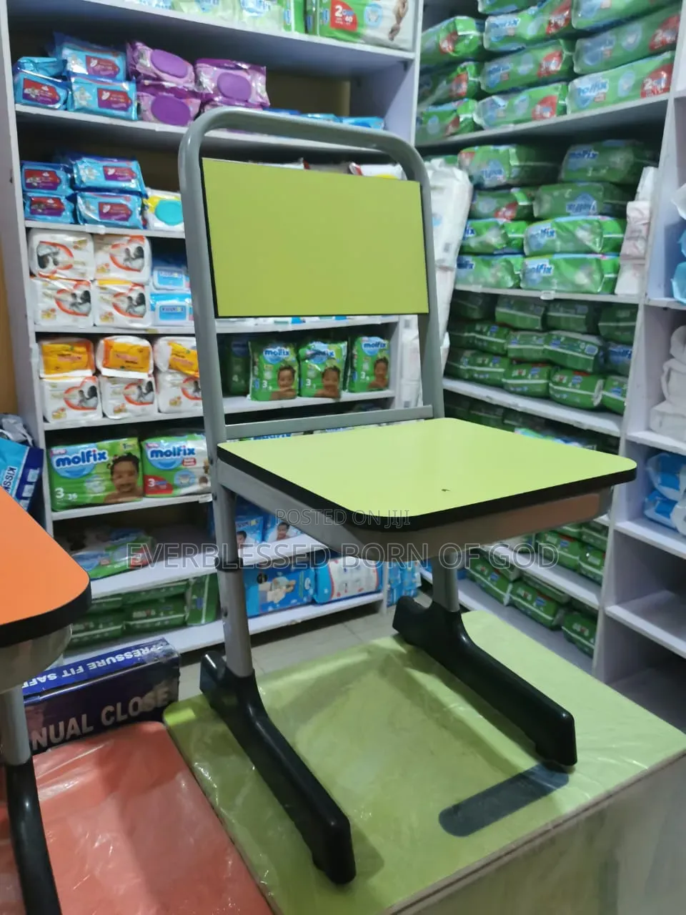 Strong Imported Student/Classroom Chair- Adjustable Height