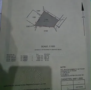 Prime Residential Land for Sale | 2,977 SQM | Katampe Main, Abuja