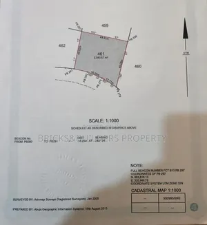 Prime Commercial Land for Sale in Gaduwa Abuja | 2,000sqm C of O Plot
