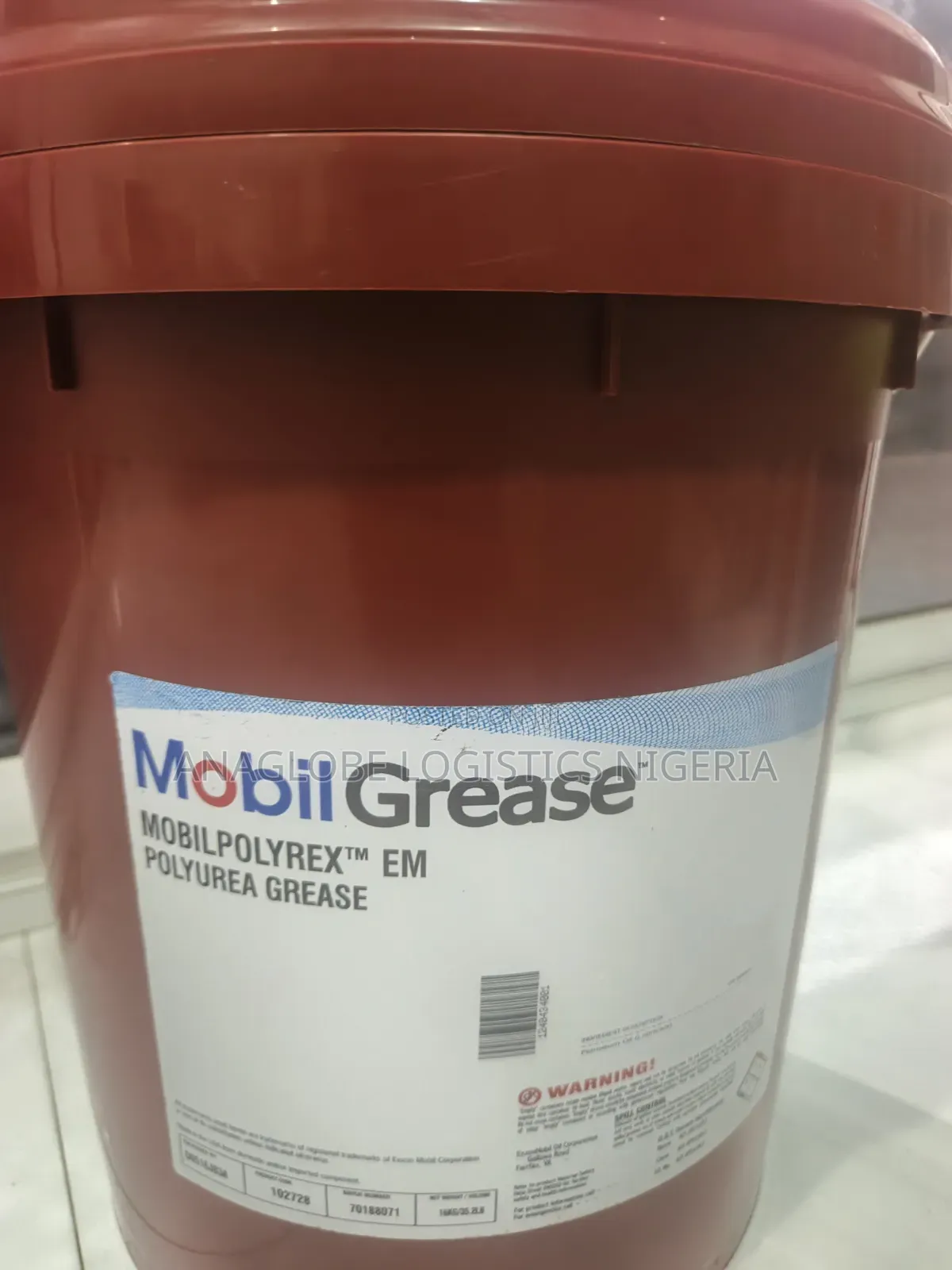 Mobilpolyrex Em Polyurea Grease 18kg