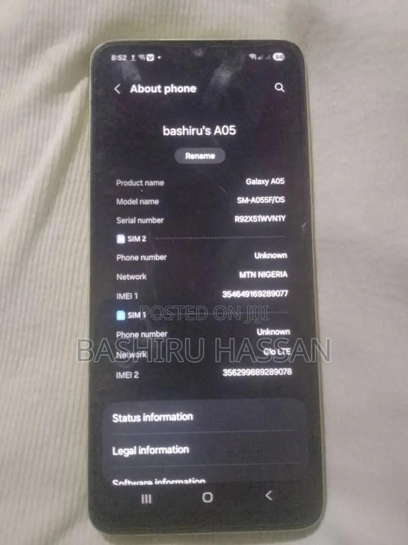 Samsung Galaxy A05 64 GB Gray