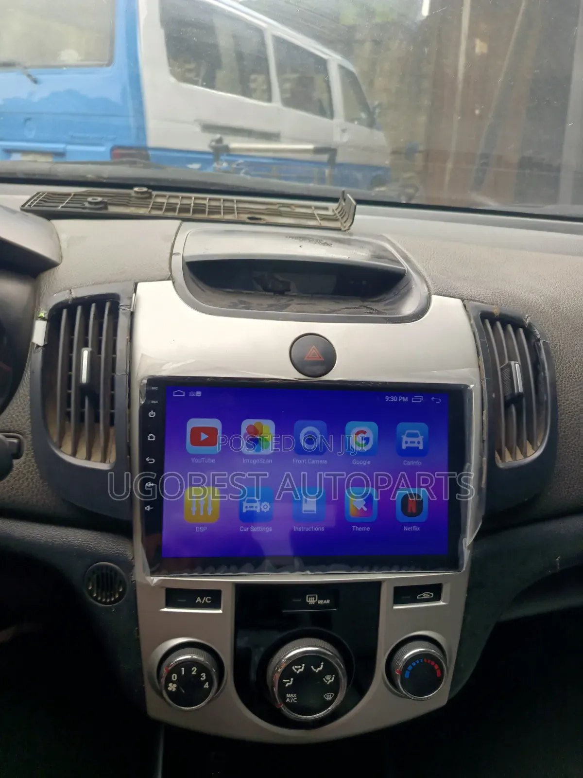 Kia Cerato (2008/2012) Android Screen With GPS Navigation System (Map)