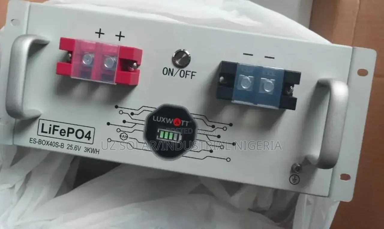 3kwh 24v Luxwatt Lithium Battery