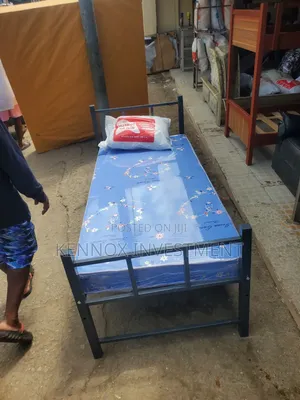 3ft by 6ft Quality Metal Bed 