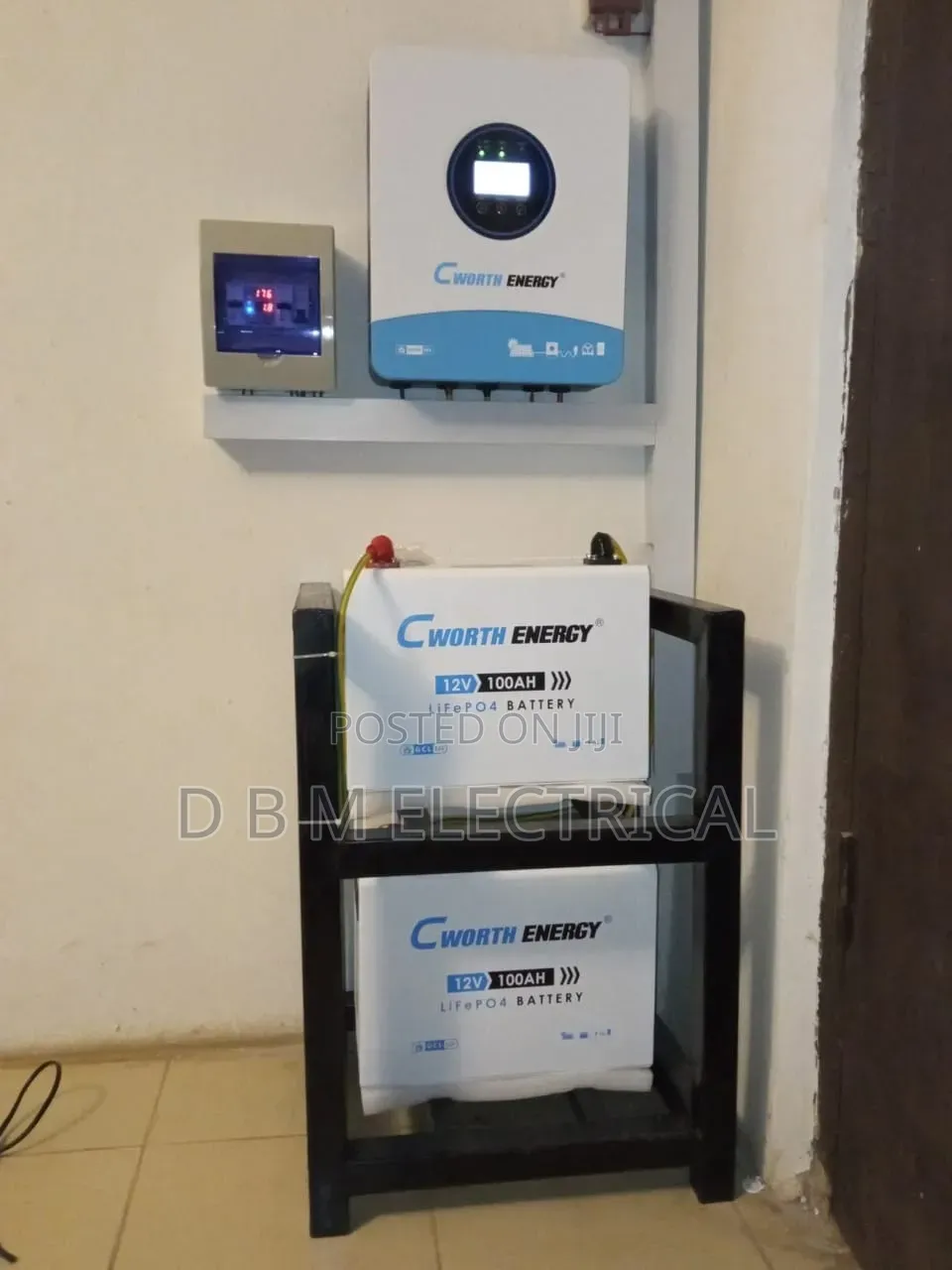 100ah Cworth Solar Lithium Battery