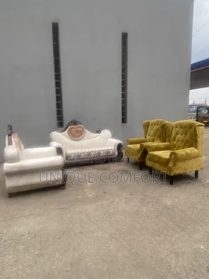 Sets of Luxury Royal Sofa With Modern Accent Chairs (2,1,1,1) Seaters