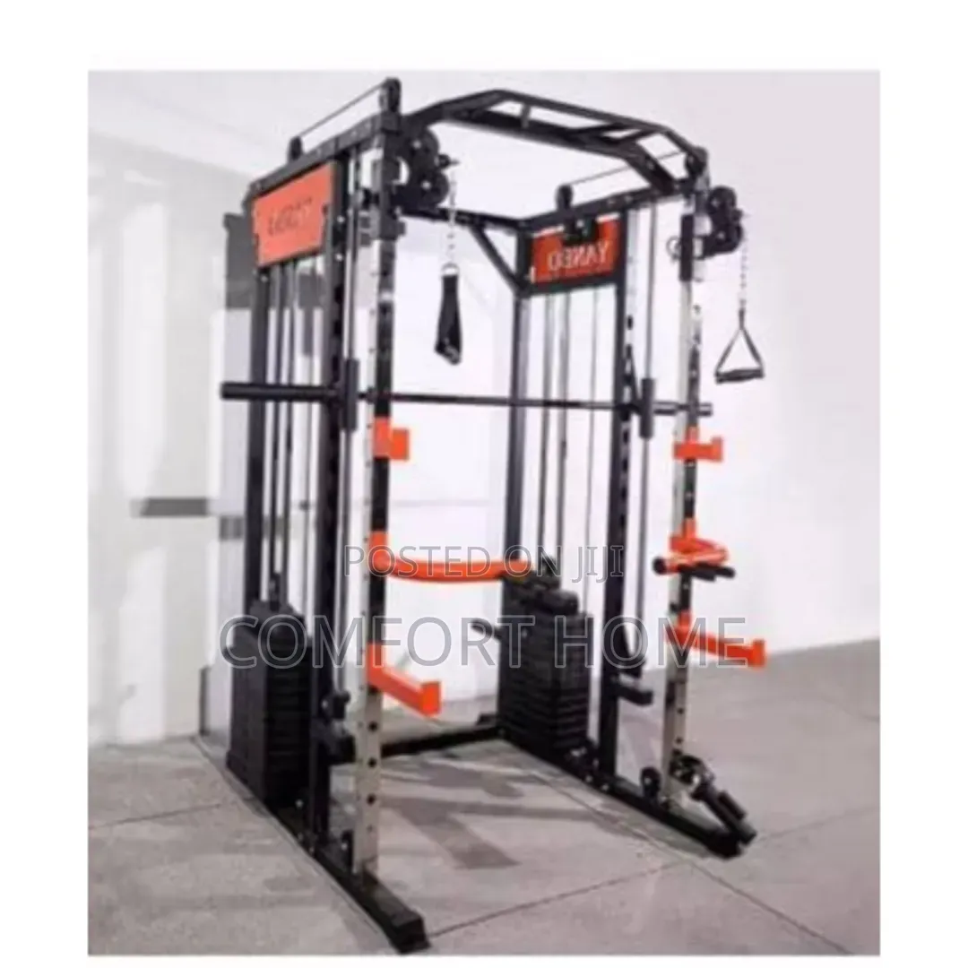 Multi-Function Squat Rack Smith Machine